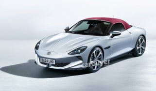 MG Cyberster render front corner