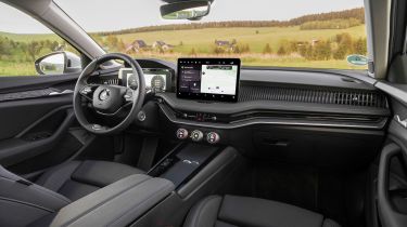 Skoda Superb hatchback interior