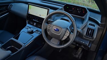 Subaru Solterra SUV interior