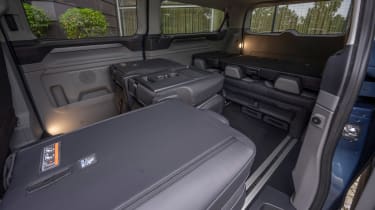 Ford Tourneo Custom seats folded