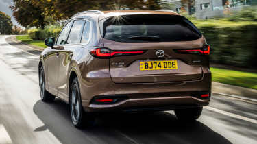 Mazda CX-80 rear driving