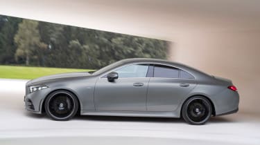 The latest CLS seats five and rivals the Audi A7 Sportback and BMW 6 Series Gran Coupe
