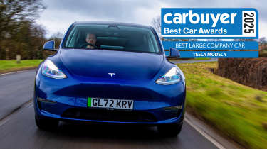 Carbuyer Best Large Company Car Award – Tesla Model Y