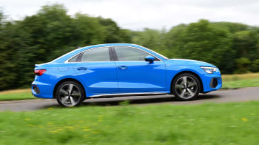 Audi A3 saloon side panning