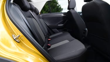 VW T-Roc rear seats