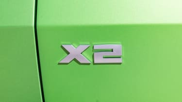 BMW X2 badge
