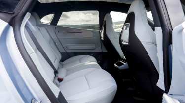 Polestar 4 UK rear seats