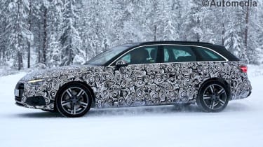 Updated 2019 Audi Avant side view