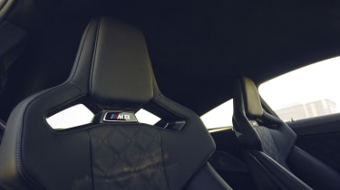 2022 BMW M8 Coupe seats