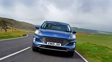 Ford Kuga driving - front view
