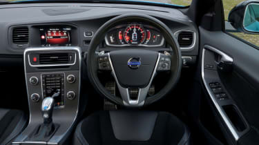 The dashboard is smart and well-equipped with automatic versions have steering wheel-mounted gearchange paddles