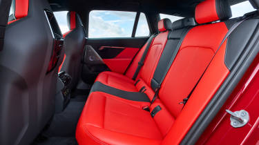 BMW M5 Touring rear seats space