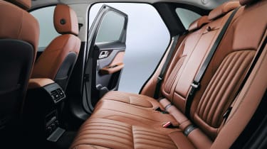 The rear doors open wide, allowing good access to the rear seats