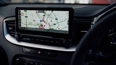 Kia XCeed hatchback infotainment