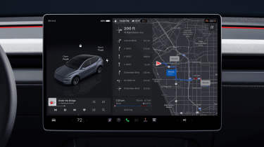 2025 Tesla Model Y infotainment