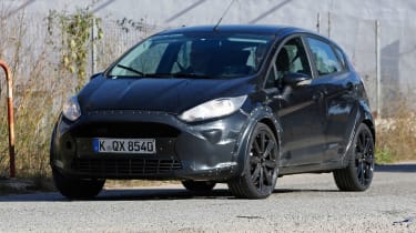 The disguised prototype didn&#039;t conceal the Fiesta&#039;s overall shape