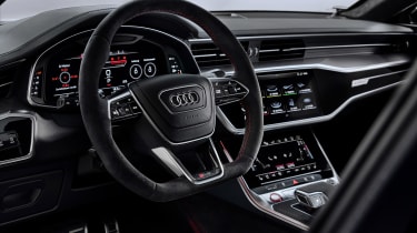 Audi RS7 steering wheel