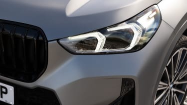 BMW X1 SUV headlights