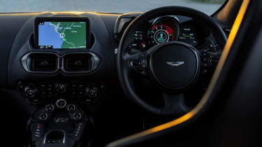 Aston Martin V12 Vantage interior