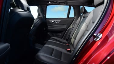 Volvo V60 Recharge rear seats