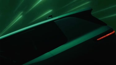 Skoda seven seater EV teaser side