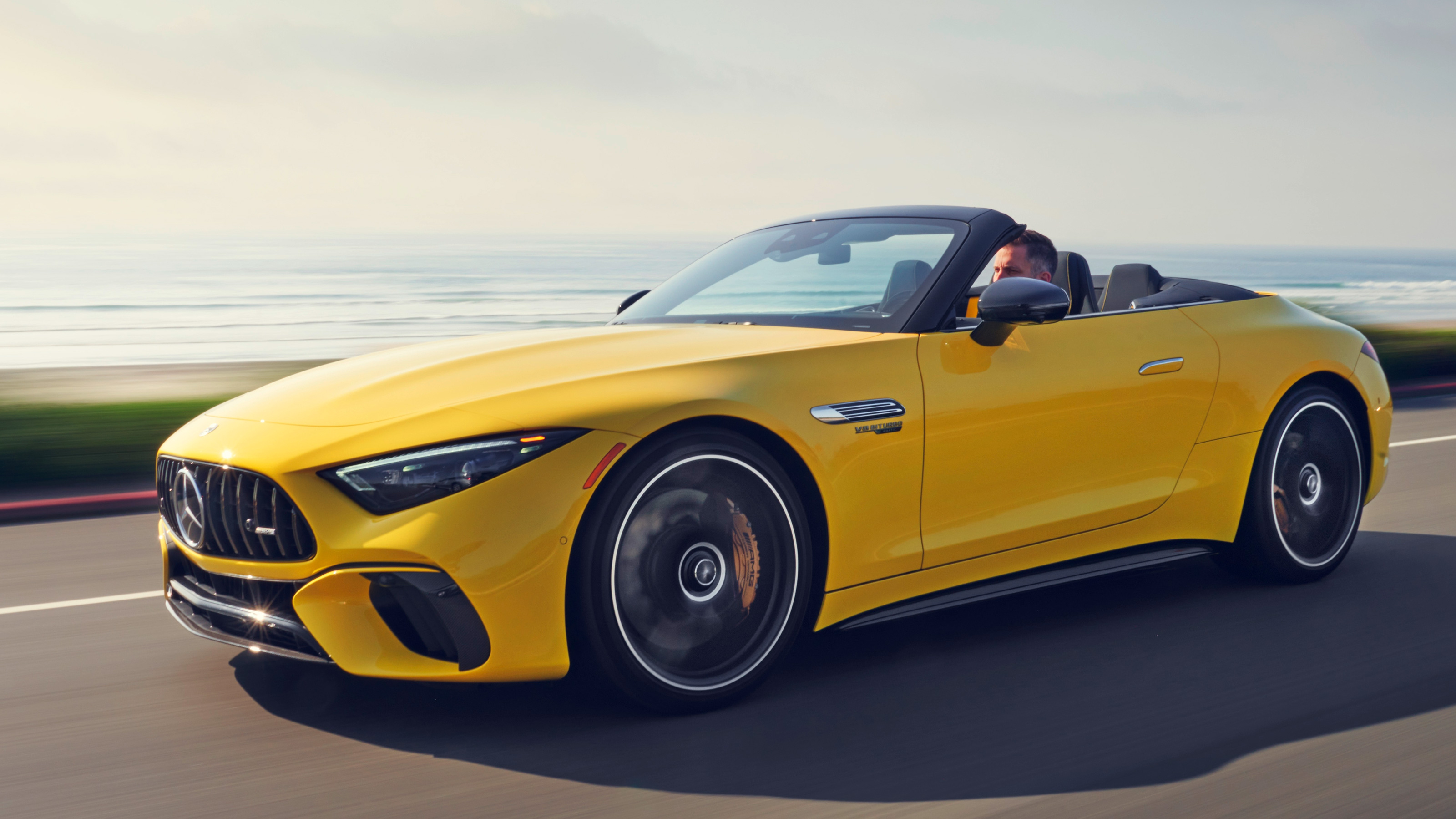 New entrylevel MercedesAMG SL roadster introduced Carbuyer