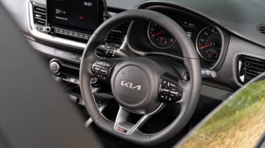Kia Stonic GT-Line S steering wheel