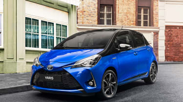 The updated Yaris was first shown to the public at the 2017 Geneva Motor Show