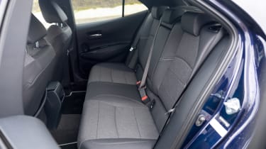 Toyota Corolla hatchback back seats