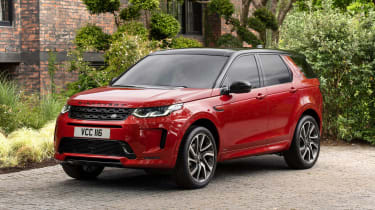 Land Rover Discovery Sport SUV nose static