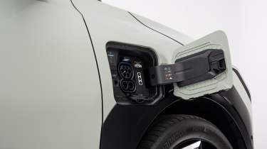 Kia EV3 charging port