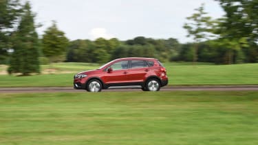 The S-Cross comes with a choice of petrol or diesel engines and two or four-wheel drive