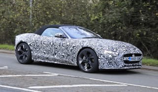 2020 Jaguar F-Pace convertible - front 3/4 dynamic view