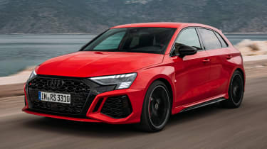 Audi RS 3 driving