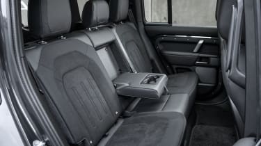 Land Rover Defender V8 rear seats