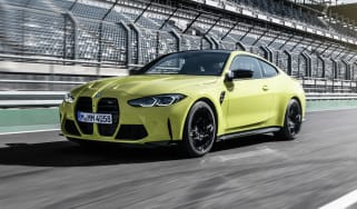 2021 BMW M4 Competition Coupe - front 3/4 dynamic
