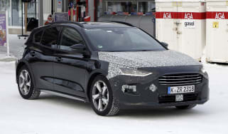 2021 Ford Focus in camouflage