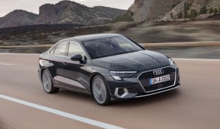 2020 Audi A3 Saloon - front 3/4 dynamic view