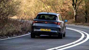 Cupra Leon Estate rear cornering