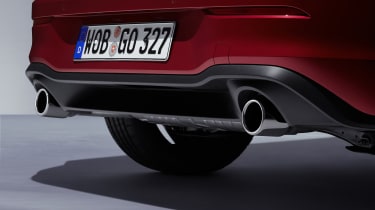 2020 Volkswagen Golf GTI  - rear diffuser and exhaust