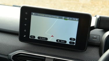 2021 Dacia Sandero hatchback - infotainment screen