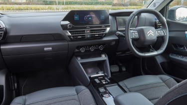 Citroen e-C4 hatchback interior