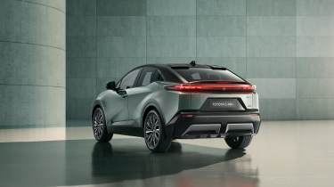 Toyota C-HR+ rear quarter static