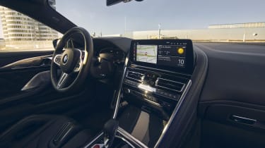 2022 BMW M8 Coupe interior