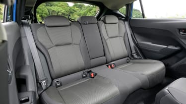 New Subaru Crosstrek rear seats