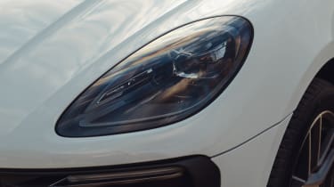 Porsche Macan SUV headlights