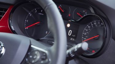 2021 Vauxhall Crossland SUV - dial cluster