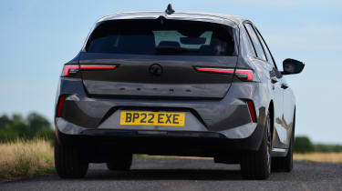 Vauxhall Astra rear dynamic