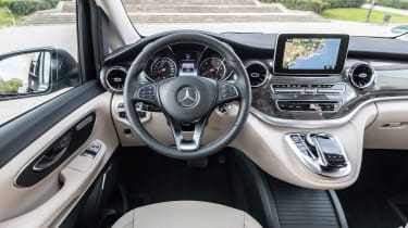 Mercedes V-Class MPV interior