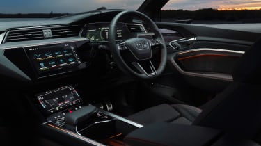 Audi Q8 e-tron SUV interior
